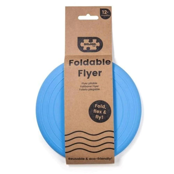 Bigjigs Foldable Kids Frisbee - Ocean Blue--Hello-Charlie