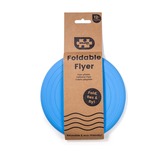 Bigjigs Foldable Kids Frisbee - Ocean Blue--Hello-Charlie