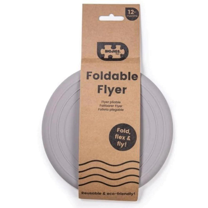 Bigjigs Foldable Kids Frisbee - Stone Grey--Hello-Charlie