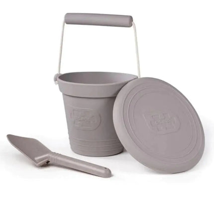 Bigjigs Foldable Kids Frisbee - Stone Grey-BigJigs-Hello Charlie