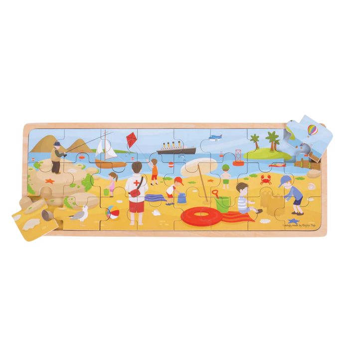 Bigjigs Toys At The Seaside Puzzle--Hello-Charlie