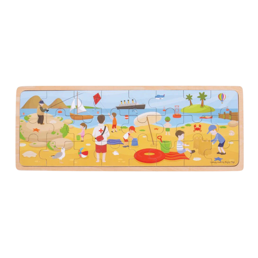 Bigjigs Toys At The Seaside Puzzle--Hello-Charlie