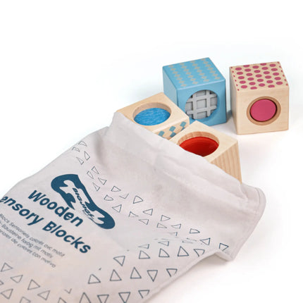 Bigjigs Toys FSC Wooden Sensory Blocks-BigJigs-Hello Charlie