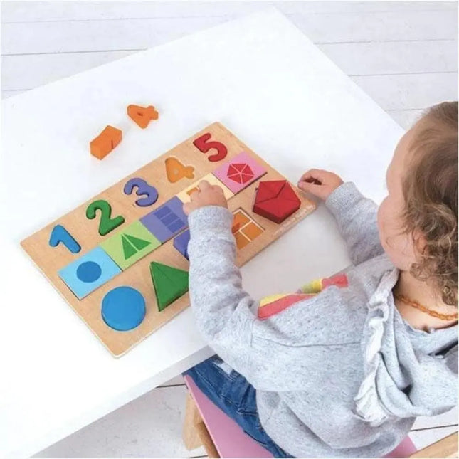 Bigjigs Toys My First Fractions Puzzle-BigJigs-Hello Charlie