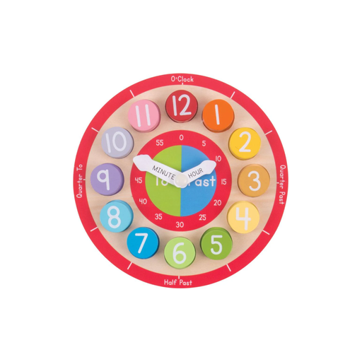 Bigjigs Toys Teaching Clock--Hello-Charlie