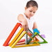Bigjigs Toys Wooden Stacking Triangles--Hello-Charlie