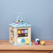 Bigjigs Wooden Activity Cube--Hello-Charlie