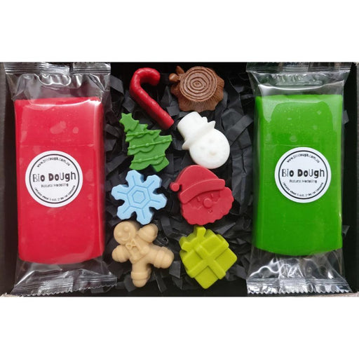 Bio Dough Figurine Toys & Natural Play Dough Samplers - Christmas Season - Hello Charlie