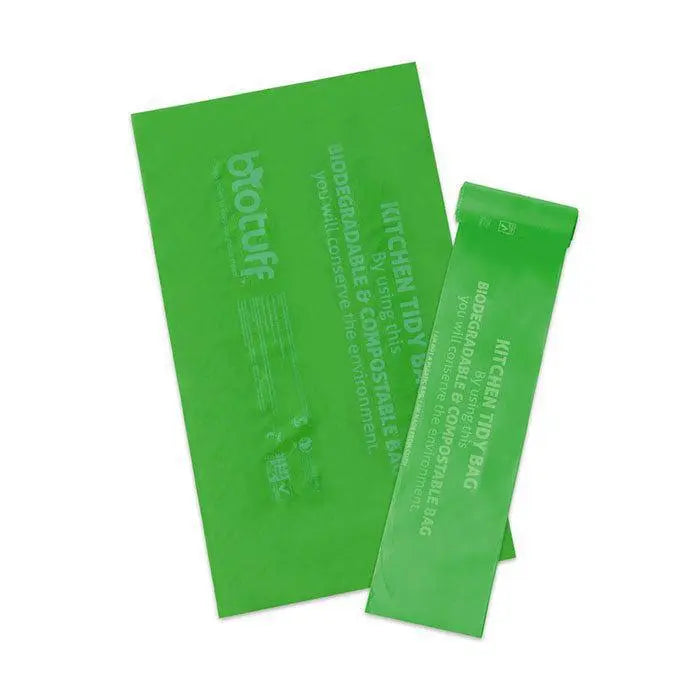 Biotuff Compostable Bin Liners Small 8L-Biotuff-25 bags-Hello Charlie