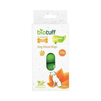 Biotuff Dog Waste Bags Refill - 60 bags-Biotuff-Hello Charlie