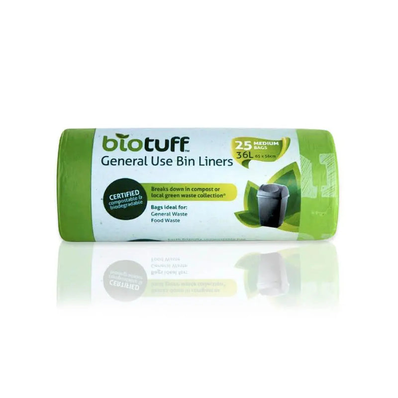 Biotuff General Use Bin Liners Medium 36L - 25 bags-Biotuff-Hello Charlie