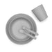 Bobo & Boo Bamboo Dinnerware - Pebble Grey - Hello Charlie