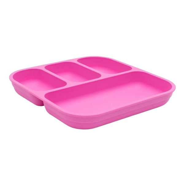 Bobo & Boo Plant Based Bento Style Kids Divided Plate - Pink--Hello-Charlie