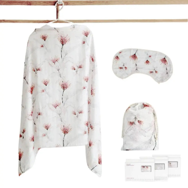 BodyICE Woman Nursing Cover & Burping Cloth Set-BodyICE-Leaf-Hello Charlie