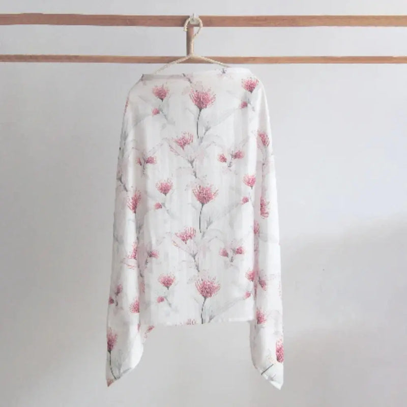 BodyICE Woman Nursing Cover & Burping Cloth Set-BodyICE-Leaf-Hello Charlie