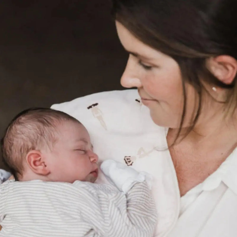 BodyICE Woman Nursing Cover & Burping Cloth Set-BodyICE-Leaf-Hello Charlie