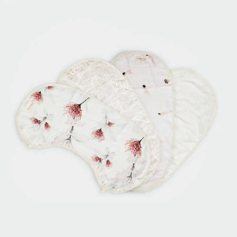 BodyICE Woman Nursing Cover & Burping Cloth Set-BodyICE-Leaf-Hello Charlie