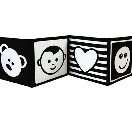 Books for Newborns - Faces for Baby Cloth Book-Mesmerised Books for Newborns-Hello Charlie
