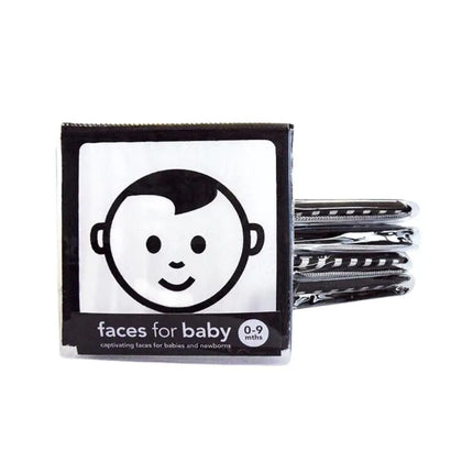 Books for Newborns - Faces for Baby Cloth Book-Mesmerised Books for Newborns-Hello Charlie