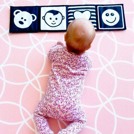 Books for Newborns - Faces for Baby Cloth Book-Mesmerised Books for Newborns-Hello Charlie