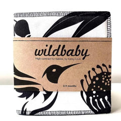 Books for Newborns - Mesmerised Wildbaby Organic Cloth Book-Mesmerised Books for Newborns-Hello Charlie