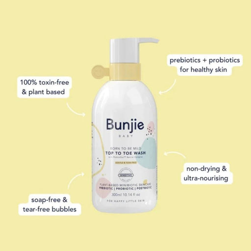 Bunjie Top To Toe Baby Wash - Hello Charlie