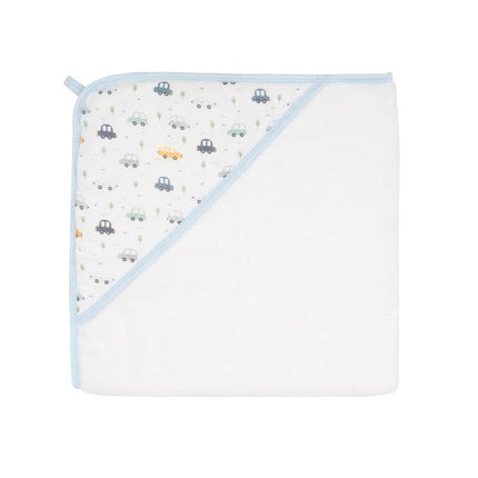 All4Ella Hooded Towel - Beep Beep