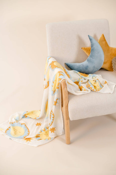 Organic Muslin Swaddle - Sunny Day (Limited Edition): Sunny Day