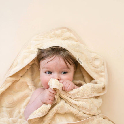 Kiin Baby Hooded Beach Towel: Sage