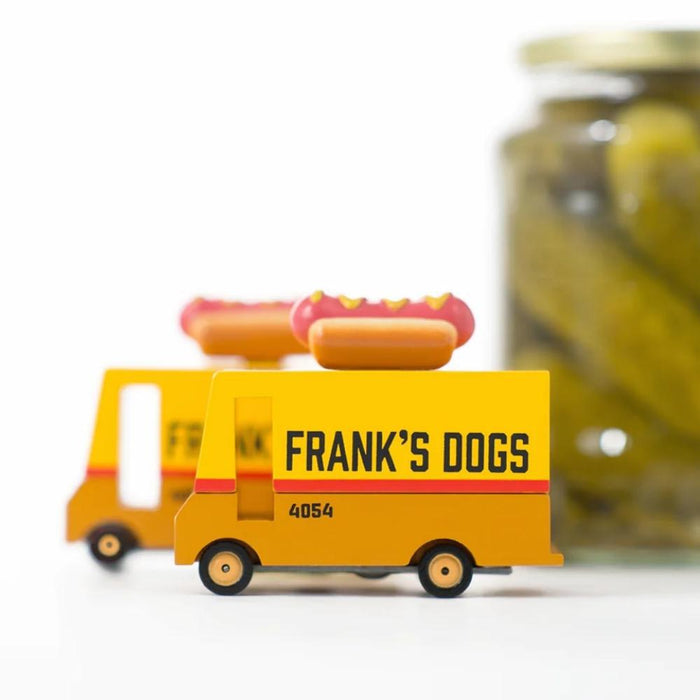 Candylab Hot Dog Wooden Van--Hello-Charlie