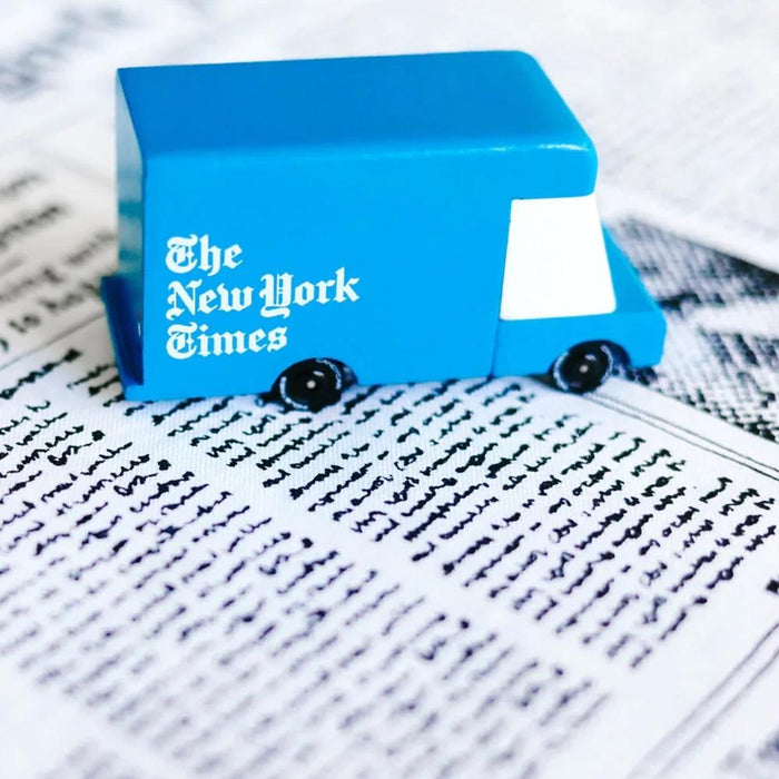 Candylab New York Times Delivery Wooden Van - Hello Charlie