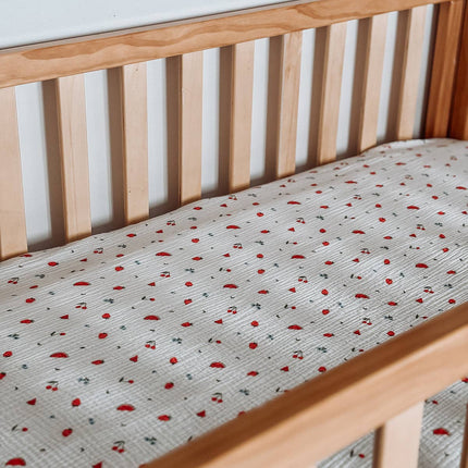 Fitted Cot Sheet - Sweet Pickings