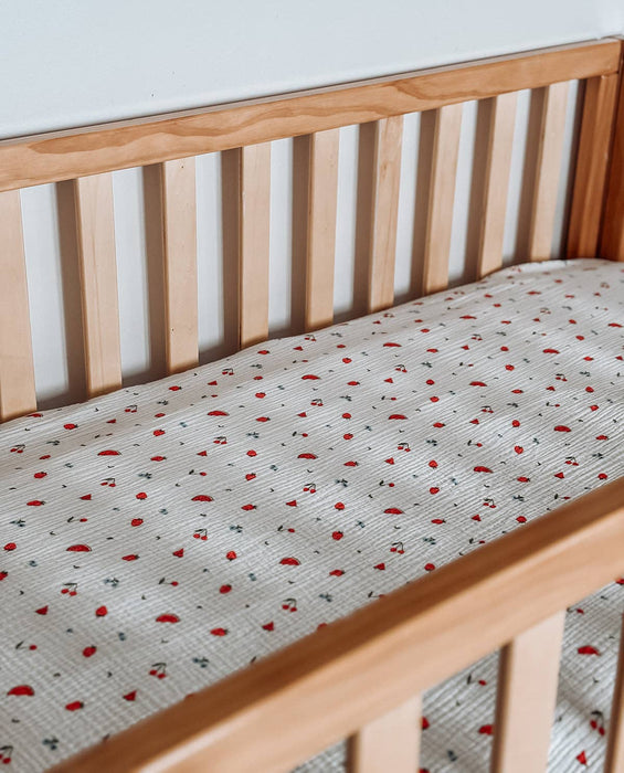 Fitted Cot Sheet - Sweet Pickings