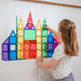 Connetix Creative Pack 102 Pcs Magnetic Tiles - Rainbow - Hello Charlie