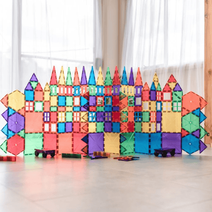 Connetix Mega Pack 212 Pcs Magnetic Tiles - Rainbow-Connetix-Hello Charlie