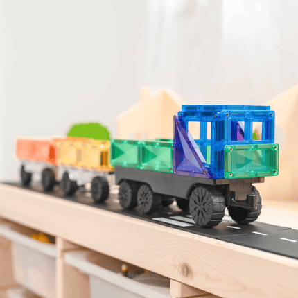 Connetix Transport Pack 50 Pcs Magnetic Tiles - Rainbow-Connetix-Hello Charlie