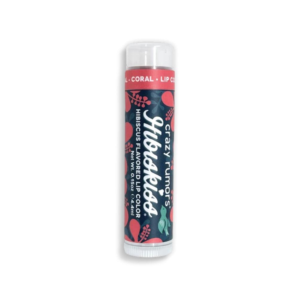 Crazy Rumors Hibiskiss Flavoured Lip Balm with Colour - Coral | Hello ...