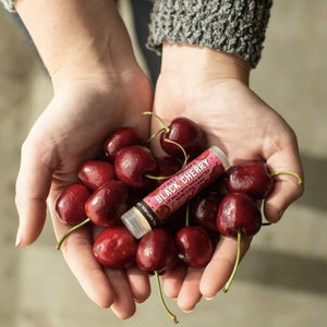 Crazy Rumors Lip Balm with Shea Butter - Black Cherry--Hello-Charlie