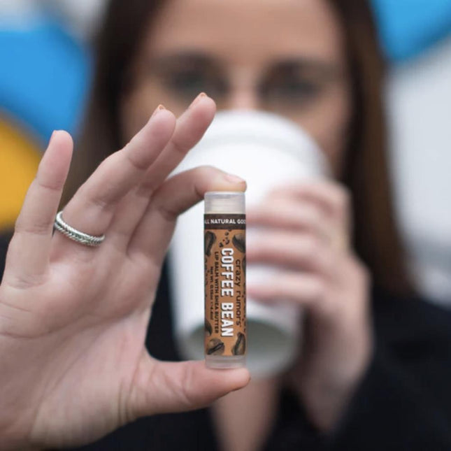Crazy Rumors Lip Balm with Shea Butter - Coffee Bean-Crazy Rumors-Hello Charlie