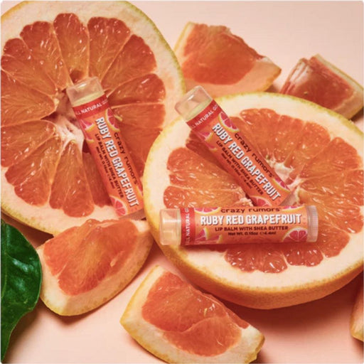 Crazy Rumors Lip Balm with Shea Butter - Ruby Red Grapefruit--Hello-Charlie