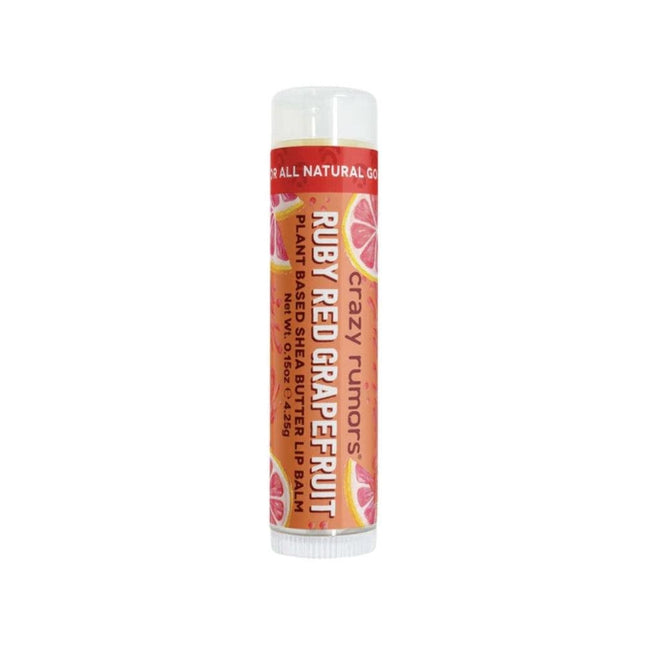 Crazy Rumors Lip Balm with Shea Butter - Ruby Red Grapefruit-Crazy Rumors-Hello Charlie