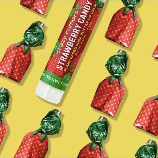Crazy Rumors Lip Balm with Shea Butter - Strawberry Candy--Hello-Charlie