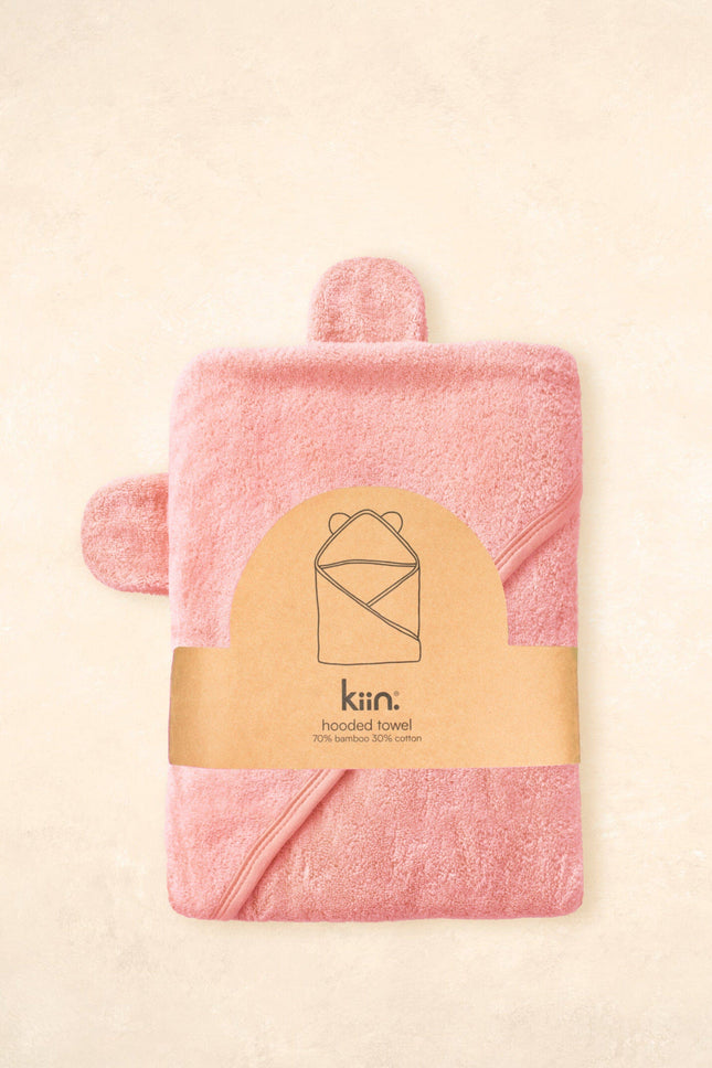 Kiin Baby Hooded Towel: Ivory
