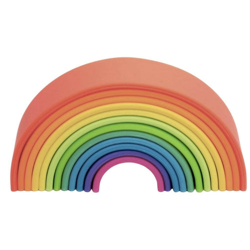 Dëna Toys Silicone Rainbow Stacking Toy - Neon 12 - Hello Charlie