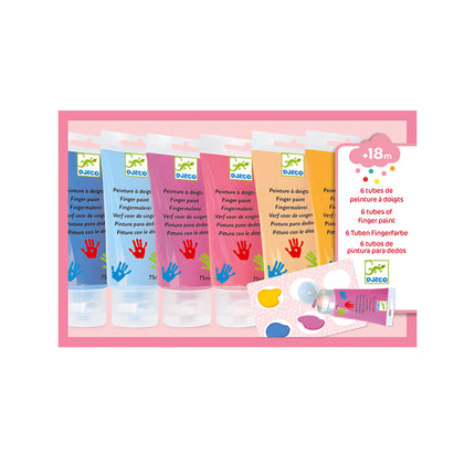 Djeco Finger Paint Tubes - Sweet-Djeco-Hello Charlie