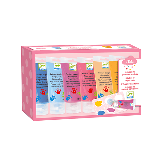 Djeco Finger Paint Tubes - Sweet - Hello Charlie