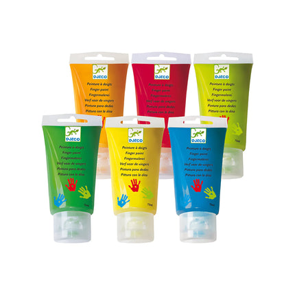 Djeco Finger Paint Tubes-Djeco-Hello Charlie