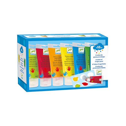 Djeco Finger Paint Tubes - Hello Charlie