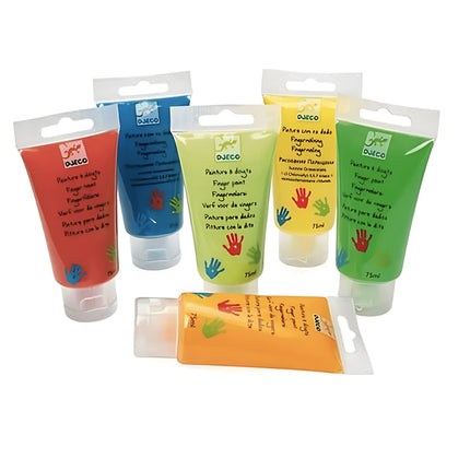 Djeco Finger Paint Tubes-Djeco-Hello Charlie