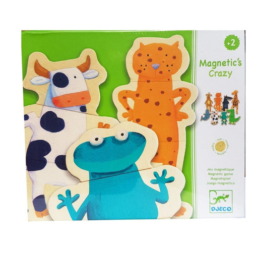 Djeco Magnetics Crazy Animals - Hello Charlie